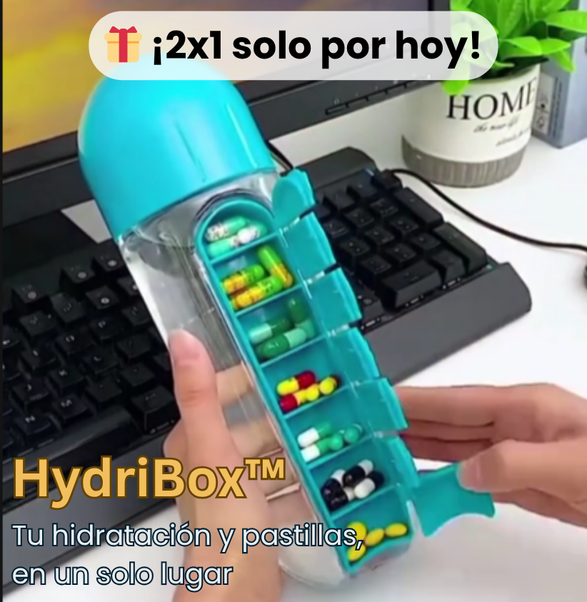 HydriBox™ Ordena tu día. Oferta 2x1!
