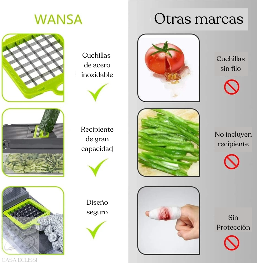 Cortador de Verduras Nicer 13 en 1