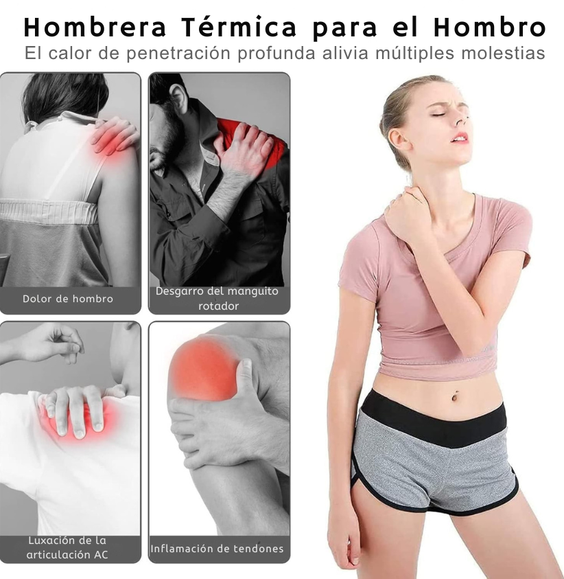 HeatRelief™ Ideal para el dolor, la tensión y rigidez. 2da unidad 65% OFF