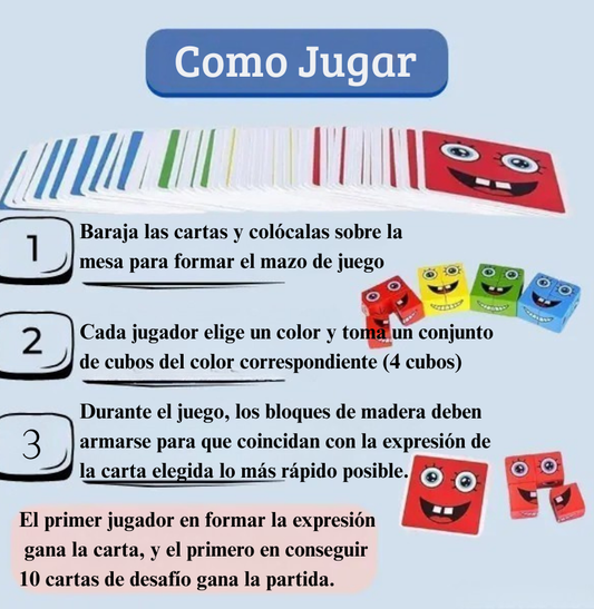 Caritas divertidas, Aprende y Ríe en Familia